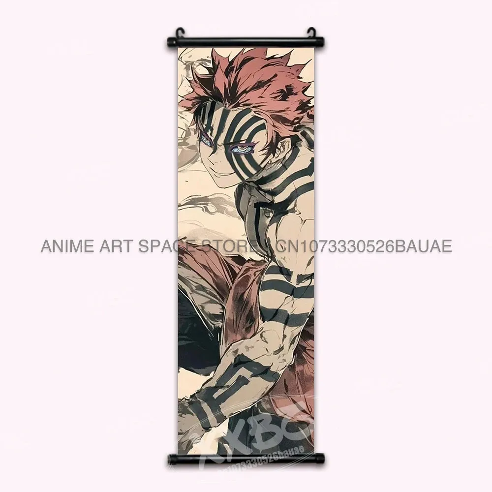 Demon Slayer Rengoku Kyoujurou Canvas Wall Art Scroll