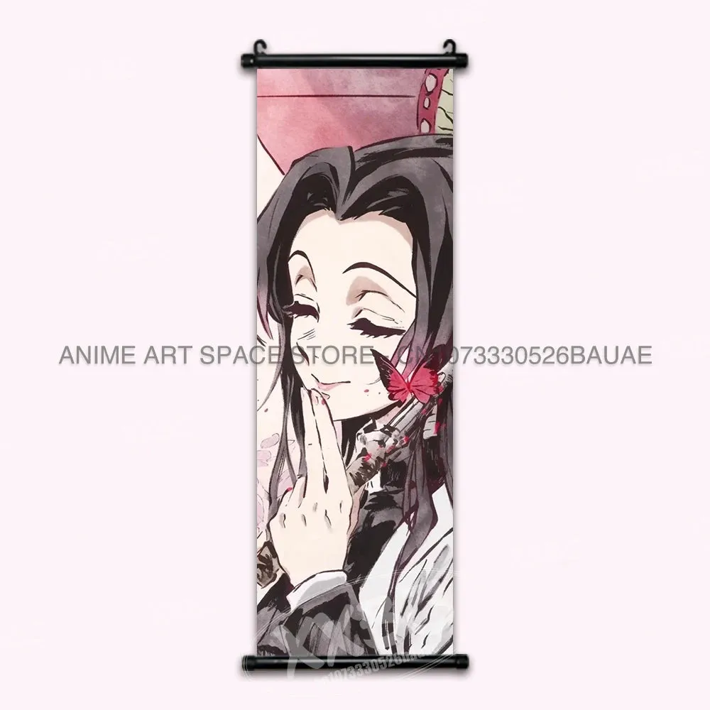 Demon Slayer Rengoku Kyoujurou Canvas Wall Art Scroll