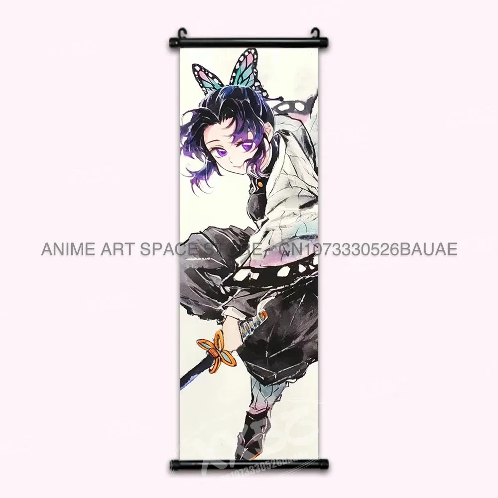 Demon Slayer Rengoku Kyoujurou Canvas Wall Art Scroll