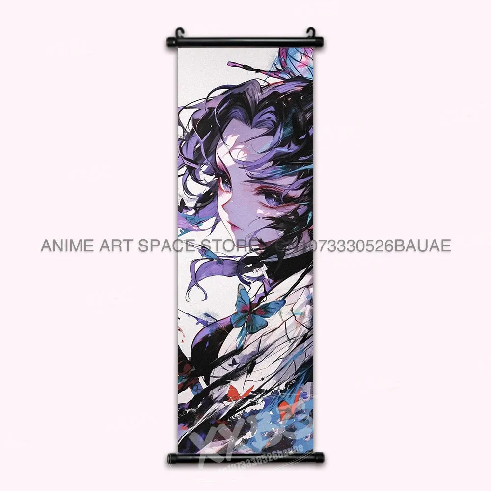 Demon Slayer Rengoku Kyoujurou Canvas Wall Art Scroll