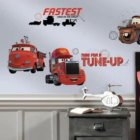 Disney Cars 3 "Friends to the Finish" Wall Decals