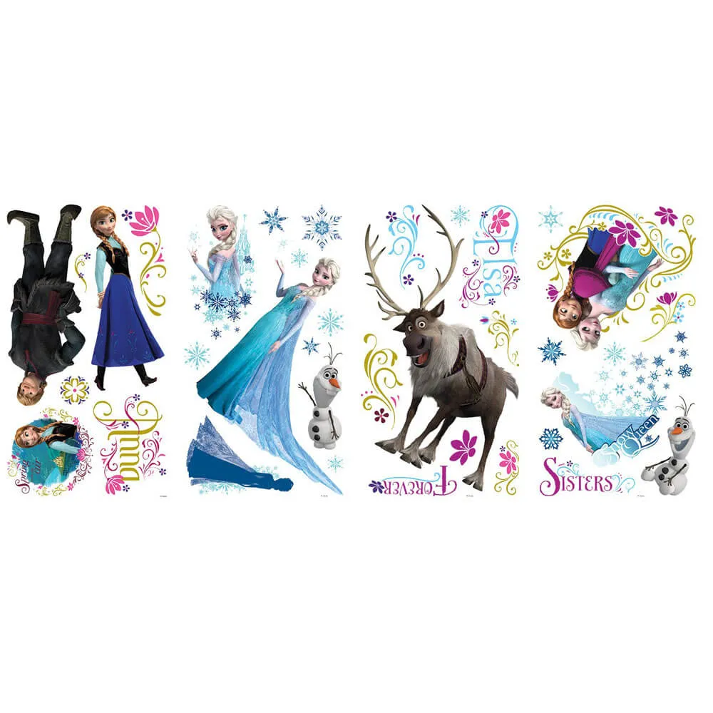 Disney's "Frozen" Movie Wall Decals w/Glitter