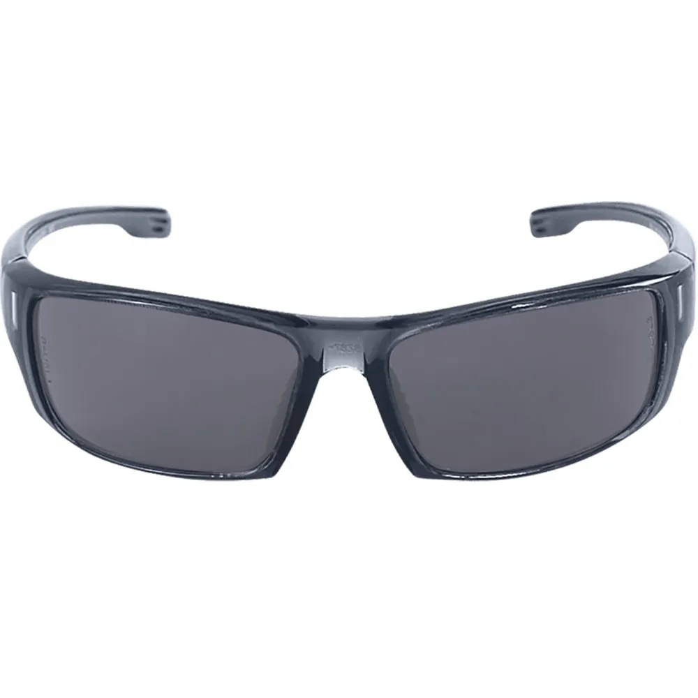 Dorado Dark Smoke Performance Fog Technology Lens with Crystal Black Frame, Safety Glasses - BH943PFT