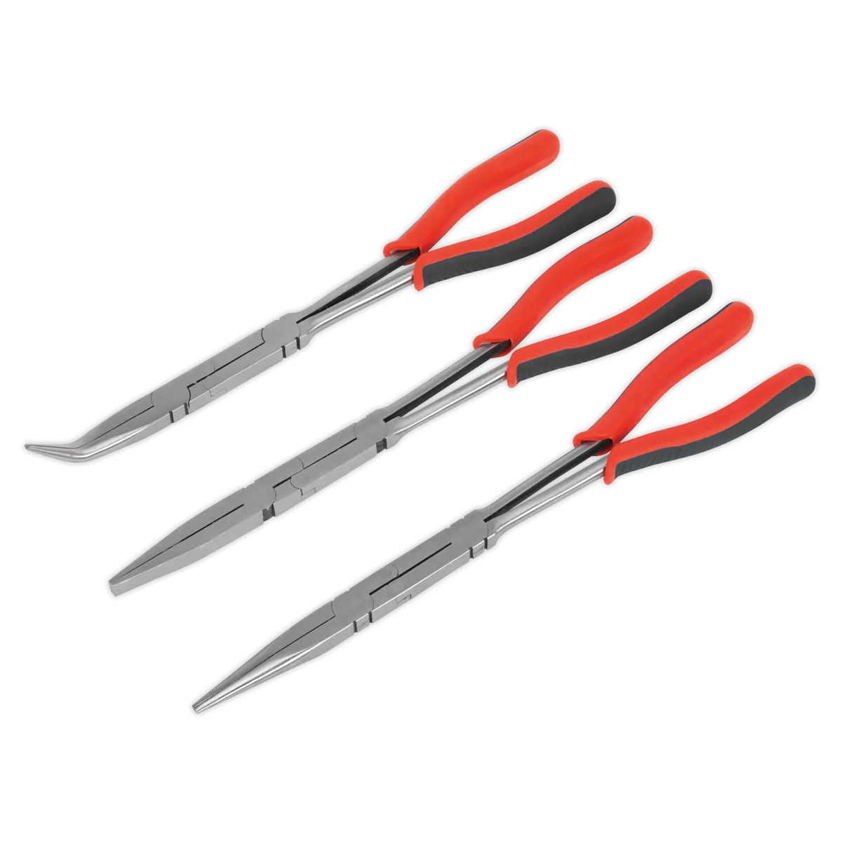 Double Joint Pliers Set 3pc Long Reach 335mm