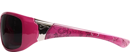 Edge Eyewear YC156-A1 Pink Lace Ladies Designers Non-Polarized