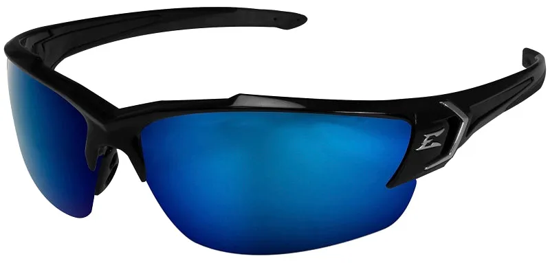 Edge KHOR Series TSDKAP218-G2 Aqua-Precision Polarized Safety Glasses, Mirror Lens, Nylon Frame, Black Frame :EA: QUANTITY: 1