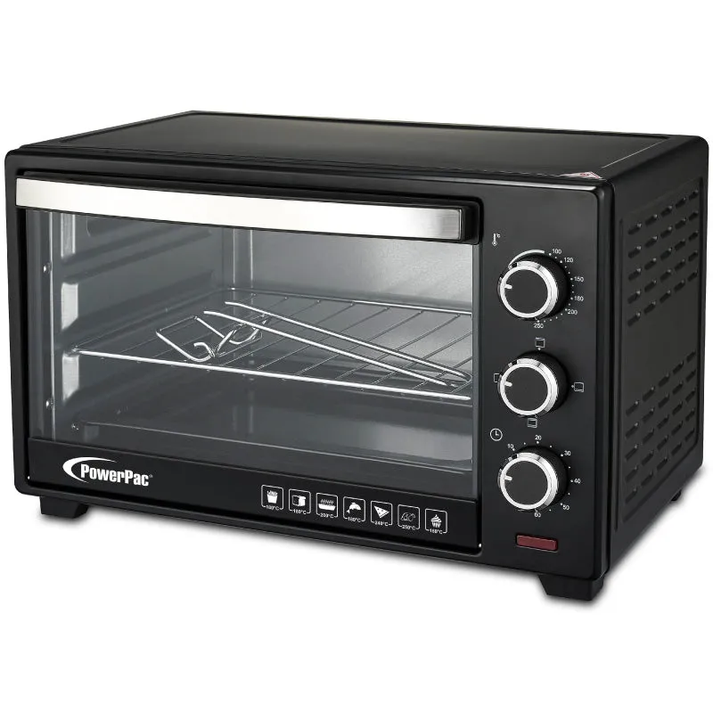 Electric Oven 25L with 1 sets of baking tray and grill and heating selector (PPT25 DDQ-A01G1)