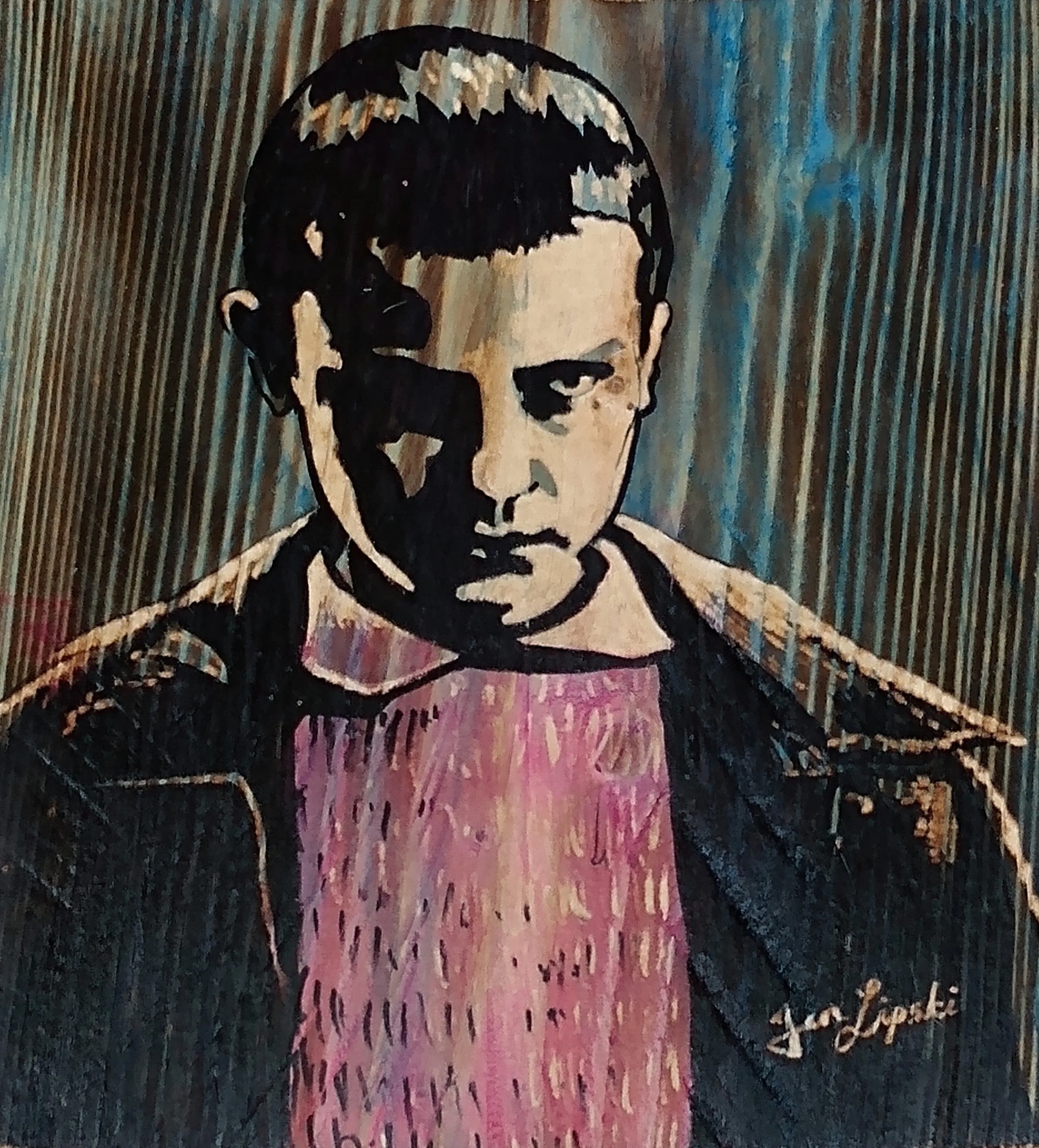 Eleven (Stranger Things) Wood Artwork