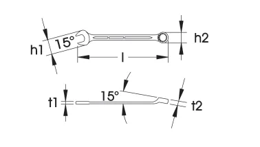 Elora Combination Spanner 11/16" AF