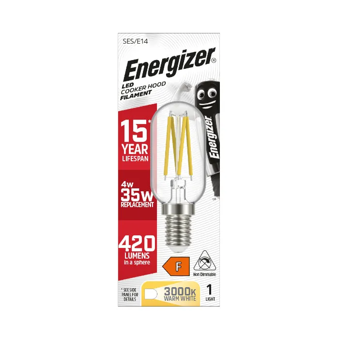 Energizer 4W E14 Pygmy Filament - 420lm - 3000K