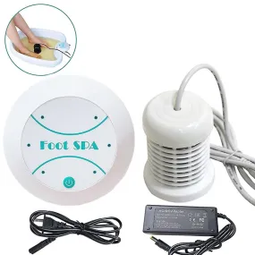 EU Plug Mini Foot Spa Bath Massager Detox Machine Ion Cleanse Ionic Foot Bath Aqua Cell Spa Machine Detox Foot Bath Array Aqua Spa Relax Fa0052