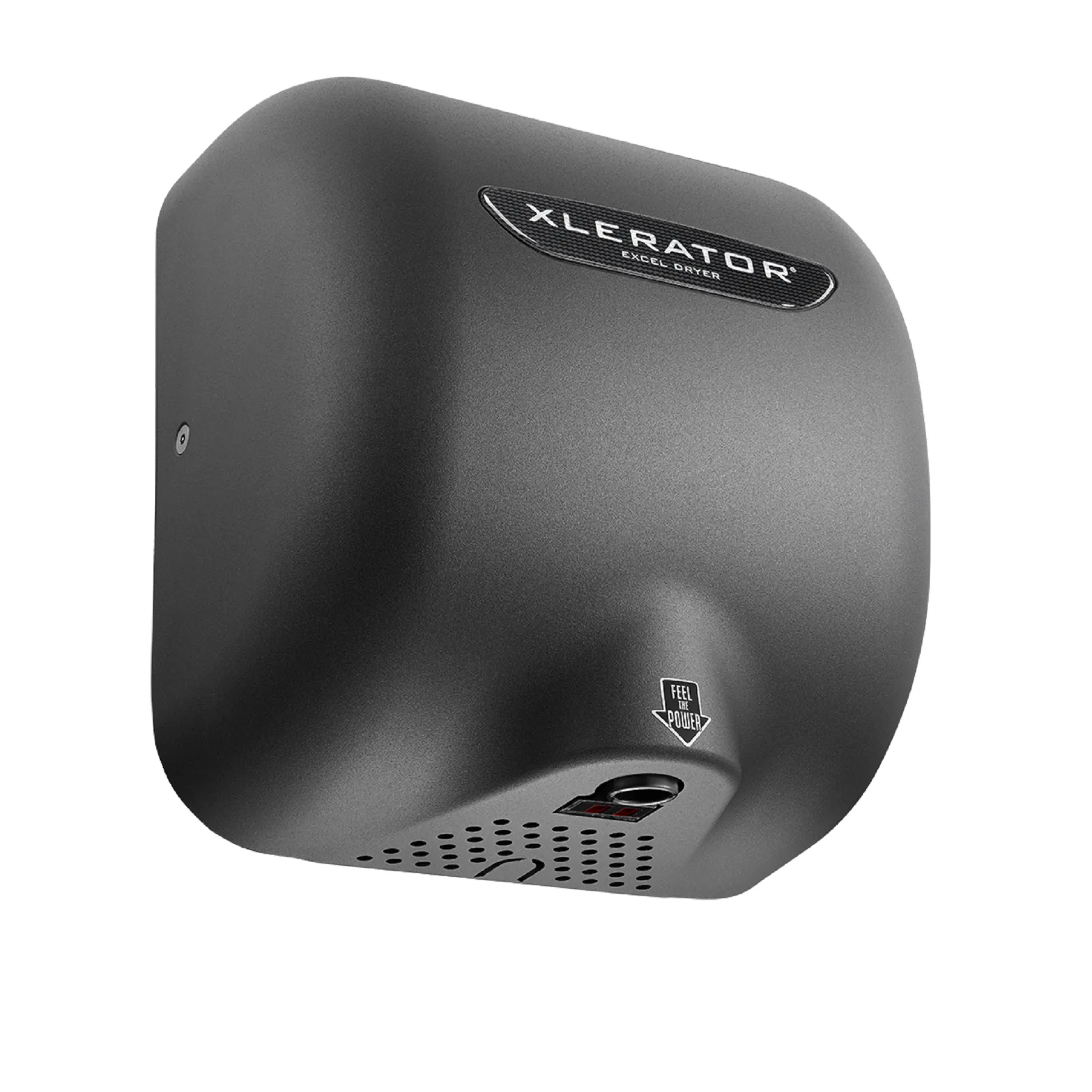 Excel Dryer XLERATOR® XL-GR Hand Dryer - Textured Graphite Epoxy on Zinc Alloy High Speed Automatic Surface-Mounted