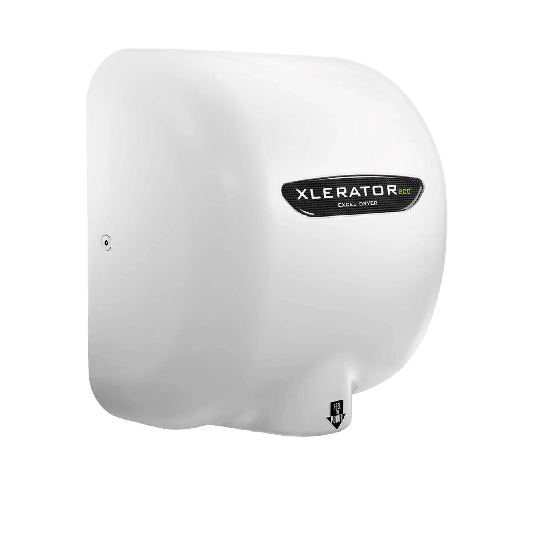 Excel Dryer XLERATOReco® XL-WH-ECO (No Heat) Hand Dryer with HEPA Filter - White Epoxy on Zinc Alloy High Speed Automatic Surface-Mounted