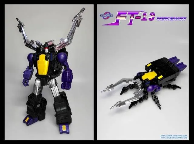 Fans Toys Set of 3 Figures (FT-12 Grenadier (Purple Chest), FT-13 Mercenary, FT-14 Forager)