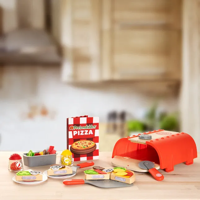 Fat Brain Toys Pretendables | Backyard Pizza Oven Set