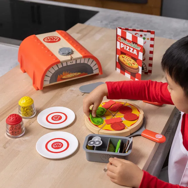 Fat Brain Toys Pretendables | Backyard Pizza Oven Set