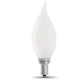 Feit Electric 500 Lumen 2700K Dimmable Flame Tip LED