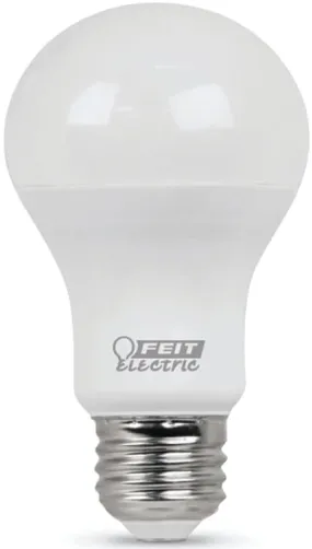 Feit Electric A800/850/10KLED LED Lamp, General Purpose, A19 Lamp, 60 W Equivalent, E26 Lamp Base, Daylight Light :EA: QUANTITY: 1