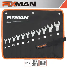 FIXMAN FIXMAN 11PCS COMBINATION SPANNER SET 8-9-10-11-12-13-14-15-17-19-22 FIX B0908