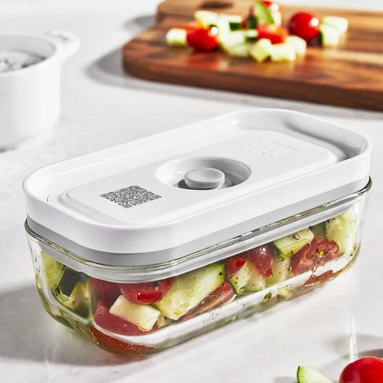 Fresh & Save Small Rectangular Glass Vacuum Storage Box