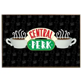 Friends Central Perk Logo 13 x 19 Inch Framed MDF Wall Art