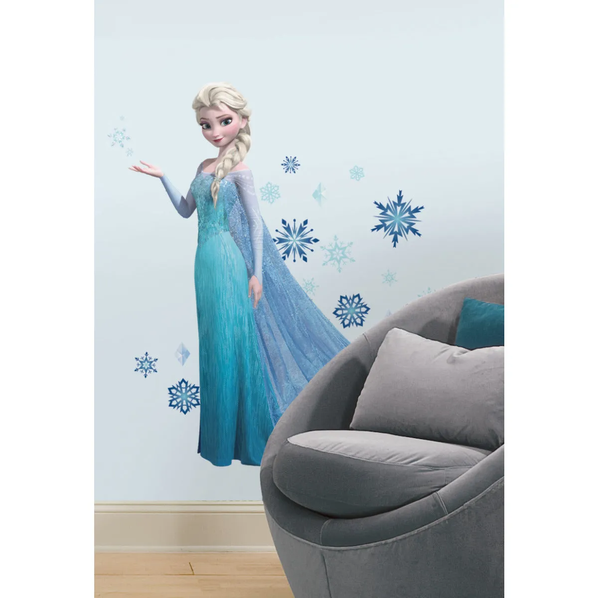 FROZEN ELSA PEEL AND STICK GIANT WALL DECALS