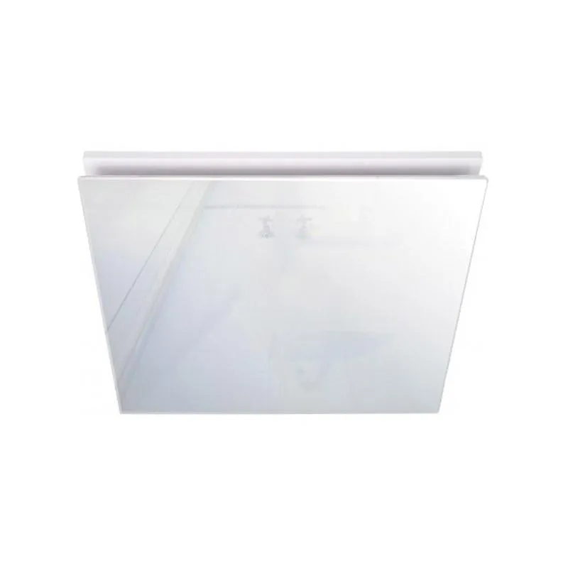 Glass Panel Round/Square Fascia To Suit Airbus 250 Body in White or Black Ventair - ABGGP250