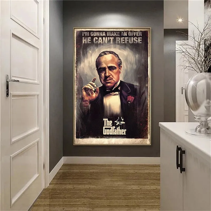 Godfather Poster - Classic Movie Memorabilia Limited Edition Wall Art