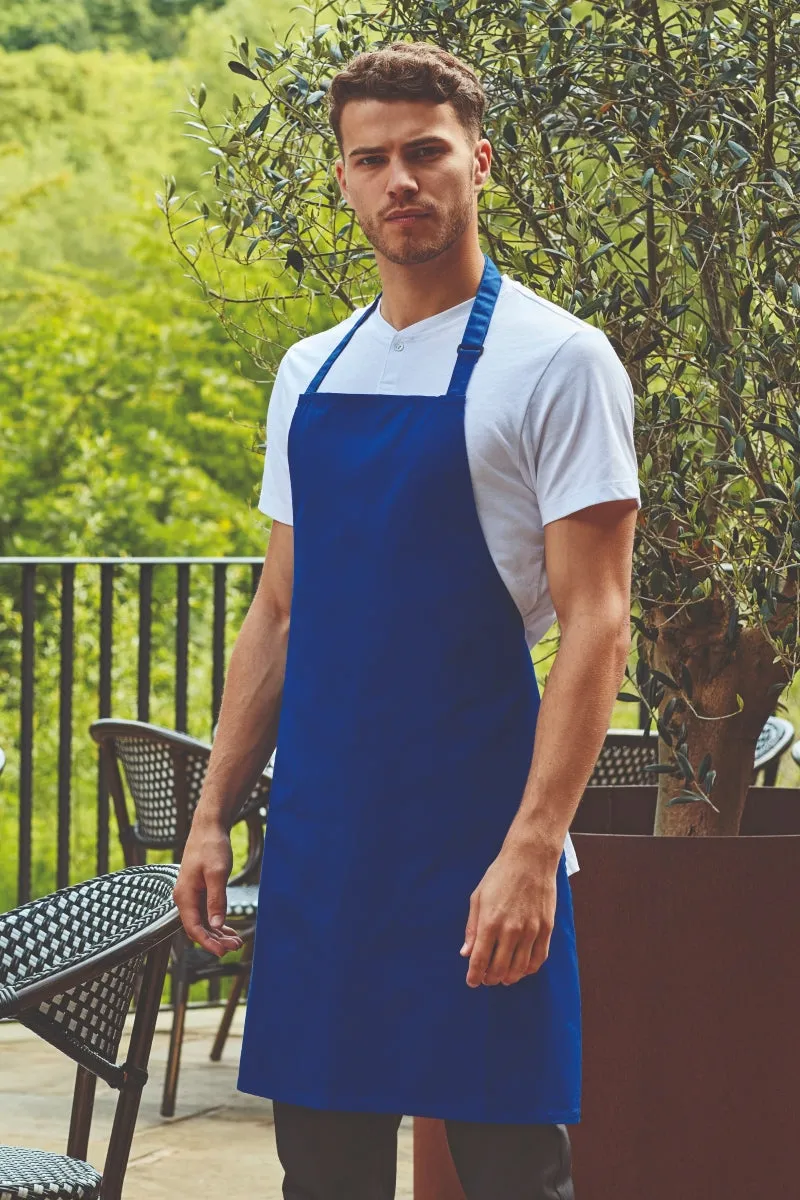 Grey Denim Sustainable Bib Apron (No Pockets)