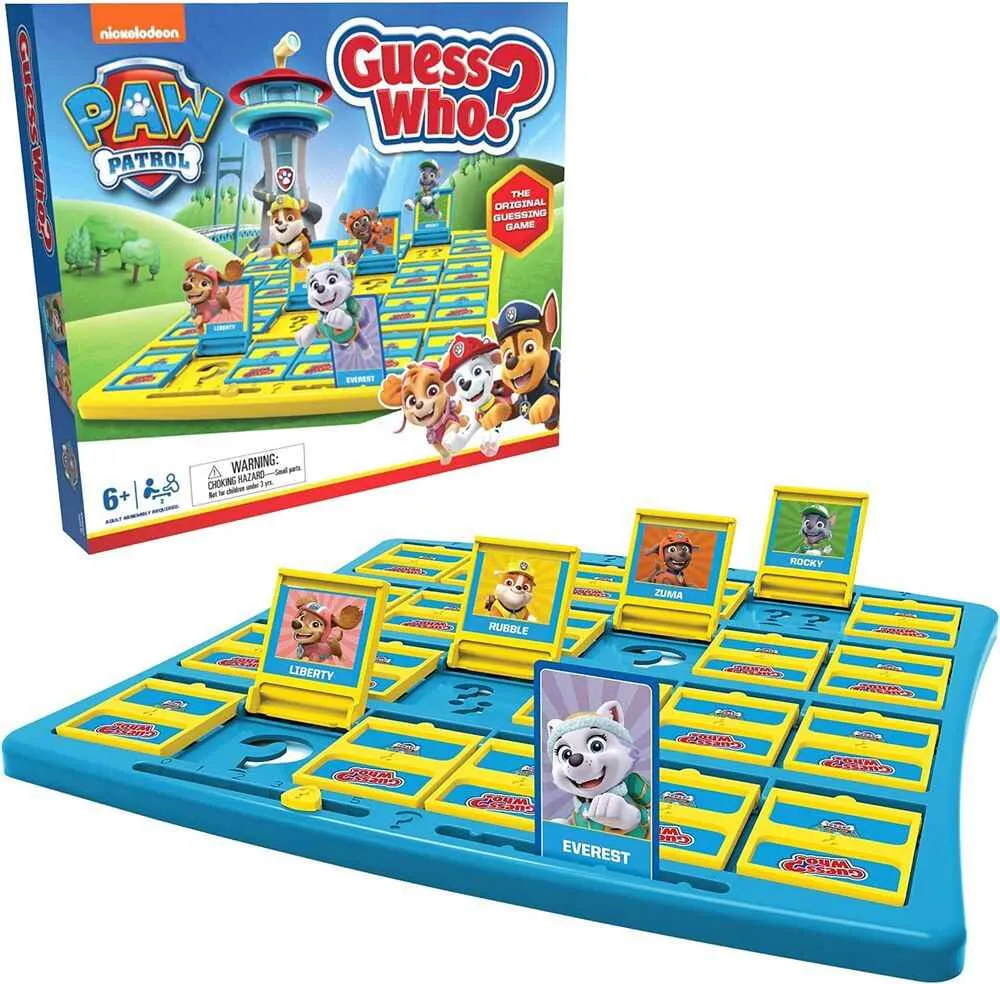 Guess Who Paw Patrol Board Game