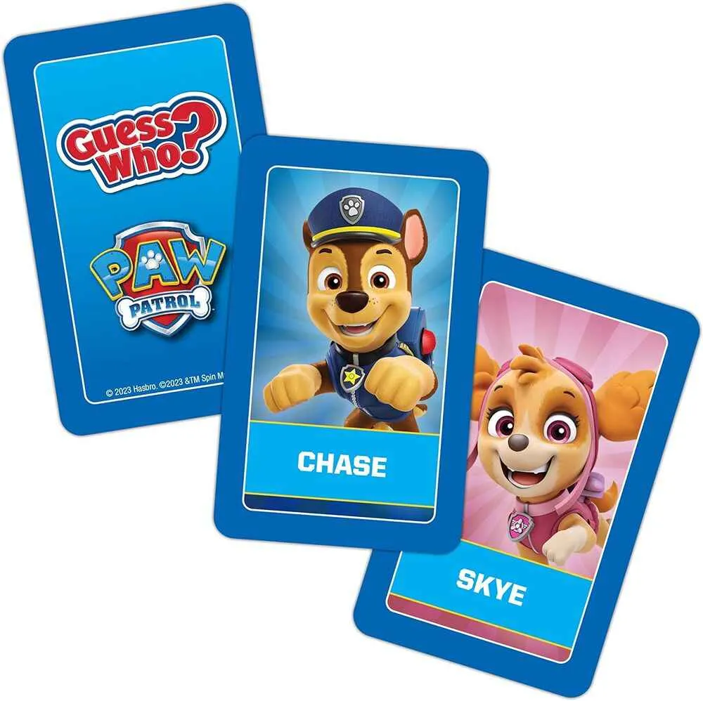 Guess Who Paw Patrol Board Game