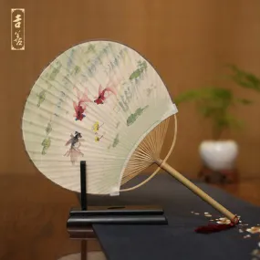 Hand-painted Xuan Paper Fan 0235