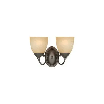 Hardware House 543827 2 Light Wall Light Fixture, Berkshire