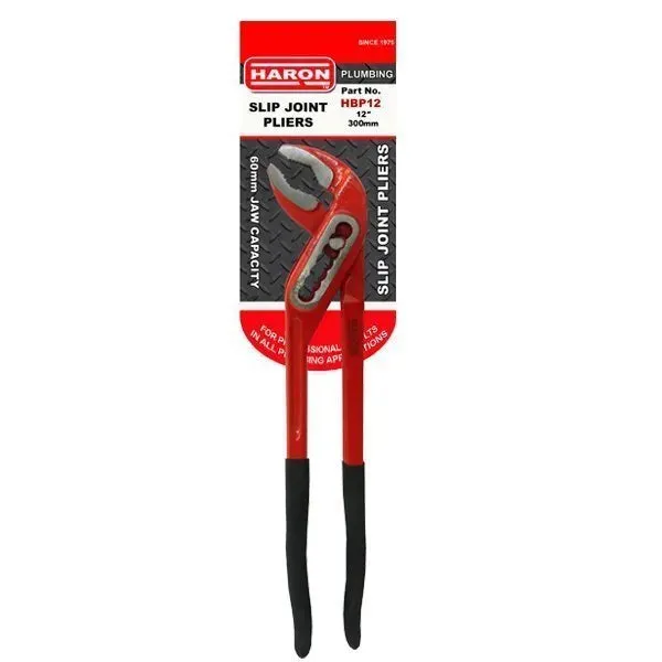 Haron HBP12 12″ Slip Joint Plier 60mm Jaw Capacity