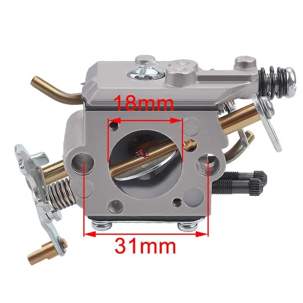 Hipa 573952201 Carburetor Kit For Poulan Pro PP5020AV PP5020 PP5020AVX 50cc PP4818A PP4818AVX 2 Stroke Gas Chainsaw # C1M-W47