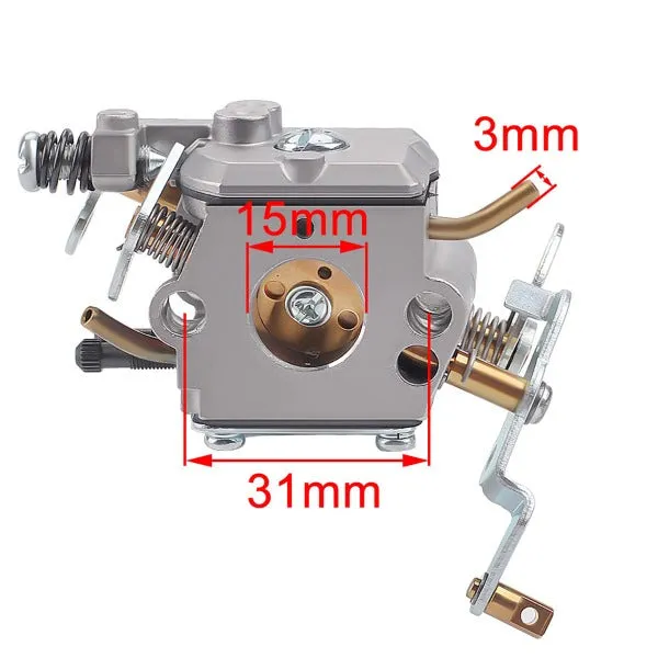 Hipa 573952201 Carburetor Kit For Poulan Pro PP5020AV PP5020 PP5020AVX 50cc PP4818A PP4818AVX 2 Stroke Gas Chainsaw # C1M-W47