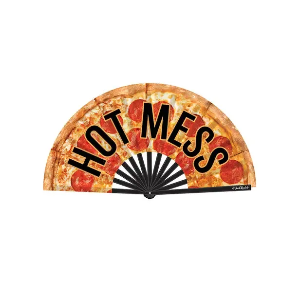 Hot Mess Hand Fan