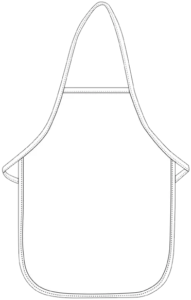 Hunter Kid's Bib Apron (No Pockets)