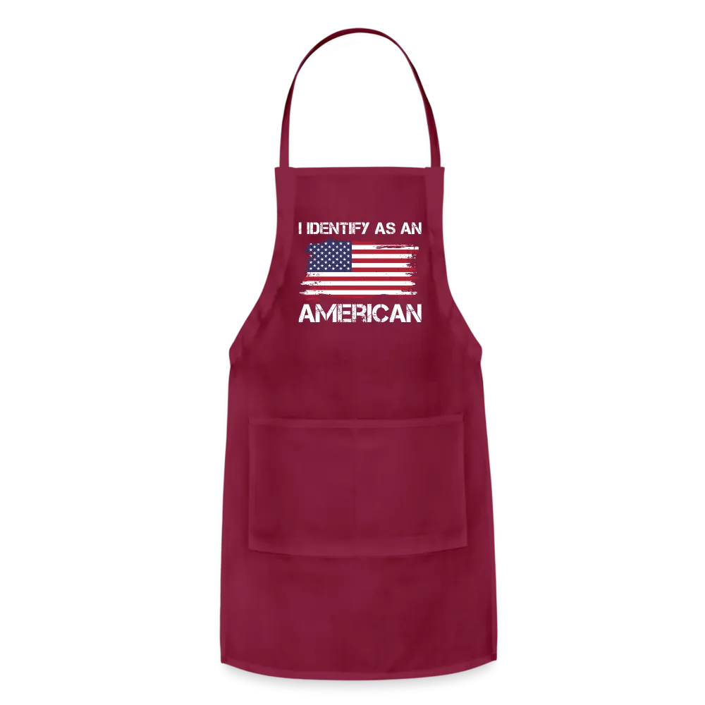 I Identify as an American Adjustable Apron