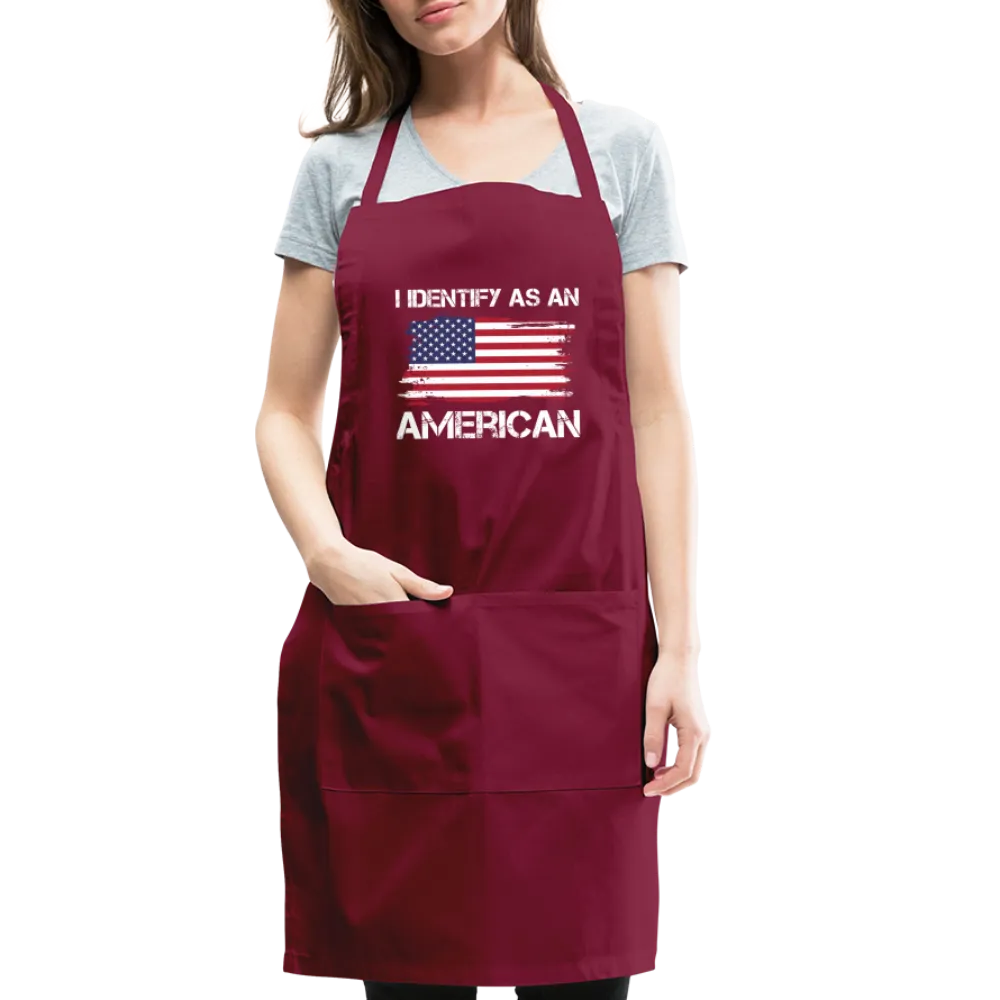 I Identify as an American Adjustable Apron