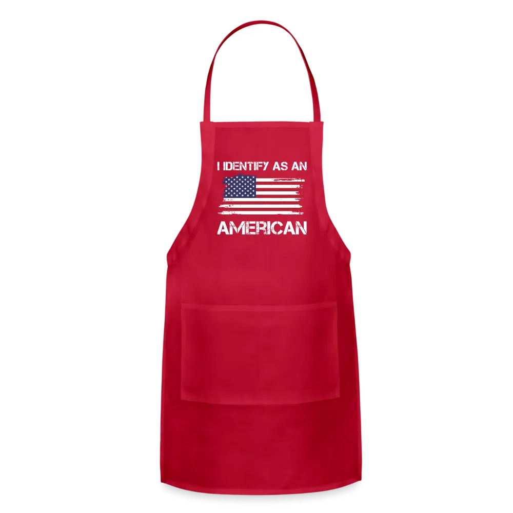 I Identify as an American Adjustable Apron