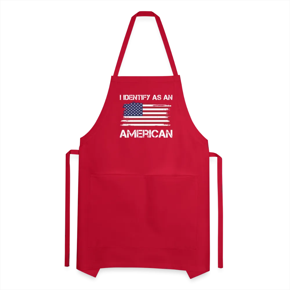 I Identify as an American Adjustable Apron