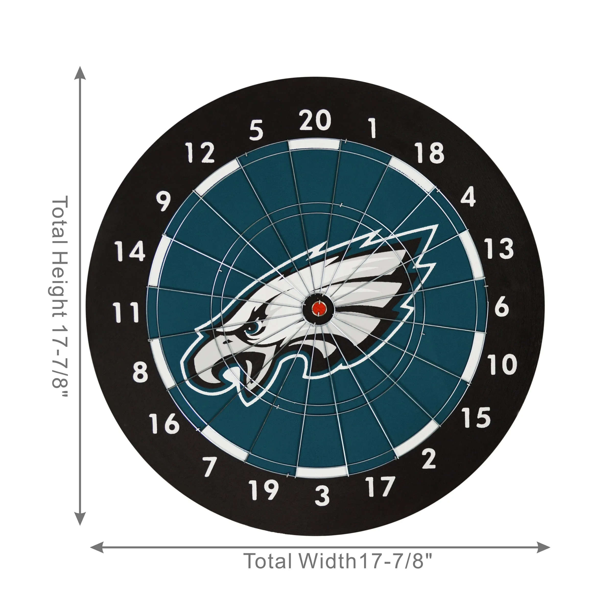 Imperial Philadelphia Eagles Dartboard Gift Set