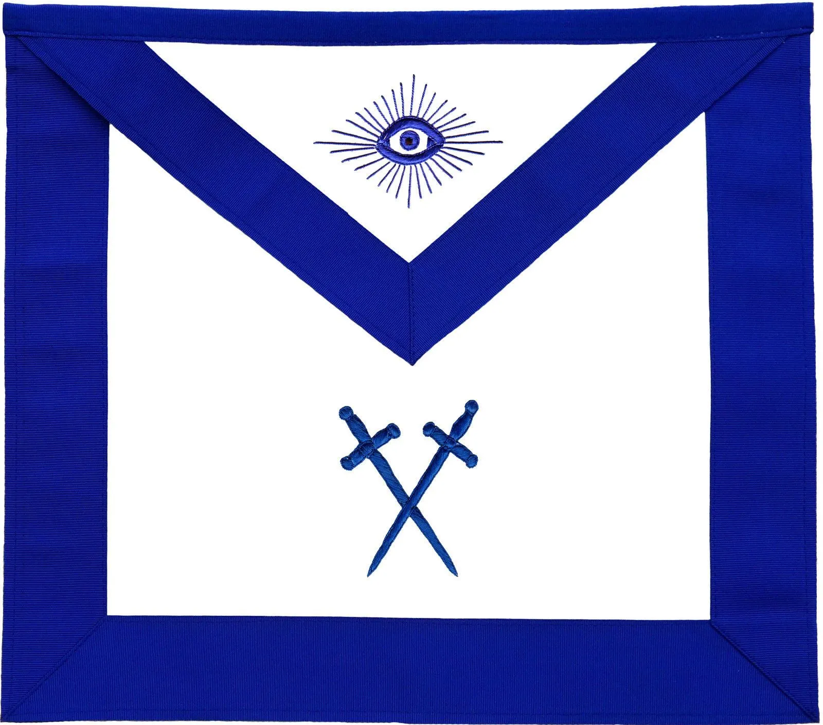 Inner Guard Blue Lodge Officer Apron - Machine Embroidery