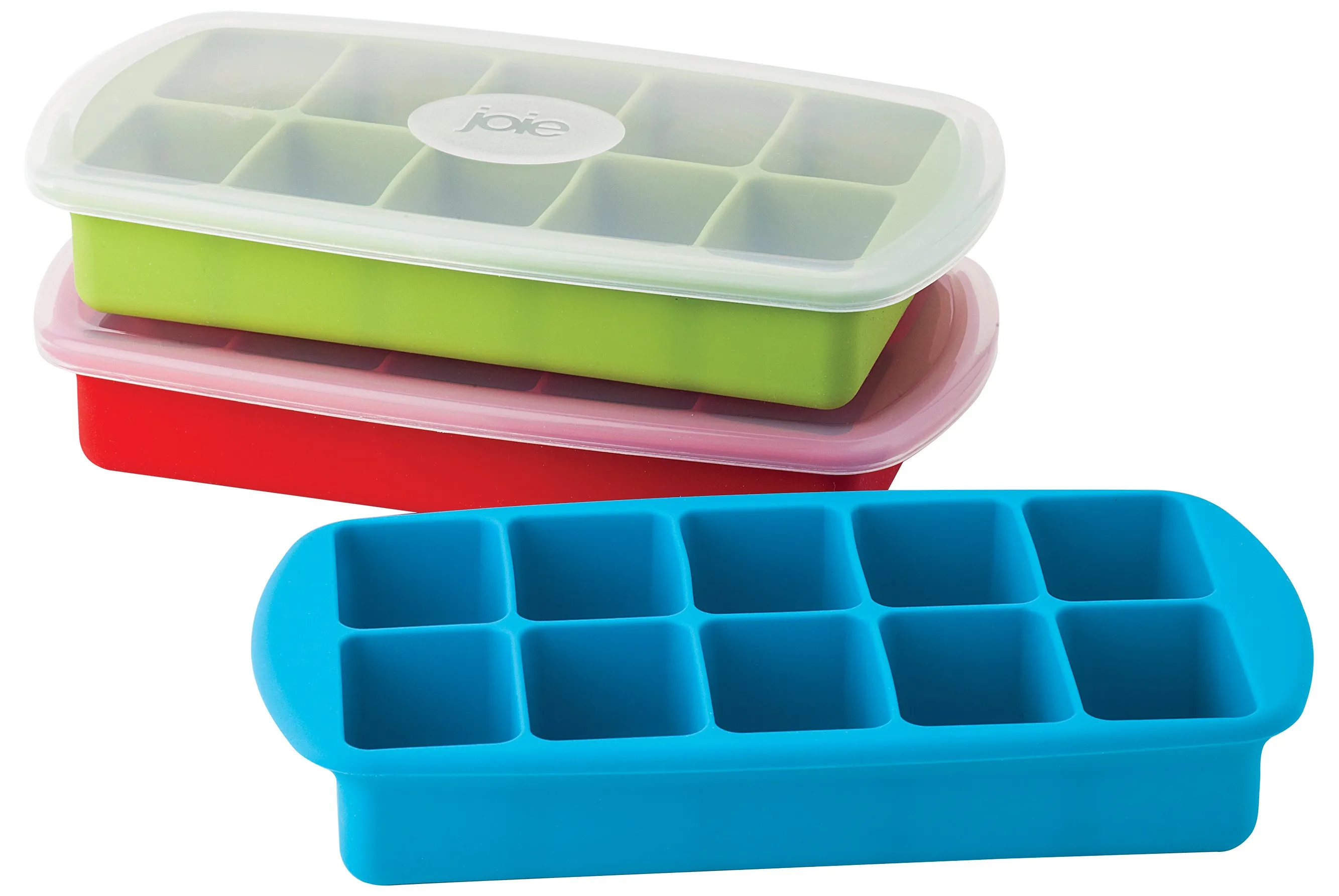 JOIE- Large Silicone Ice Cube Tray & Lid