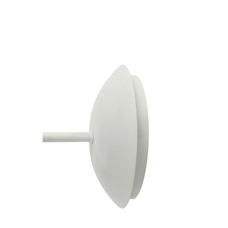 Josef Single-Light Wall Sconce - White and Brass Gold