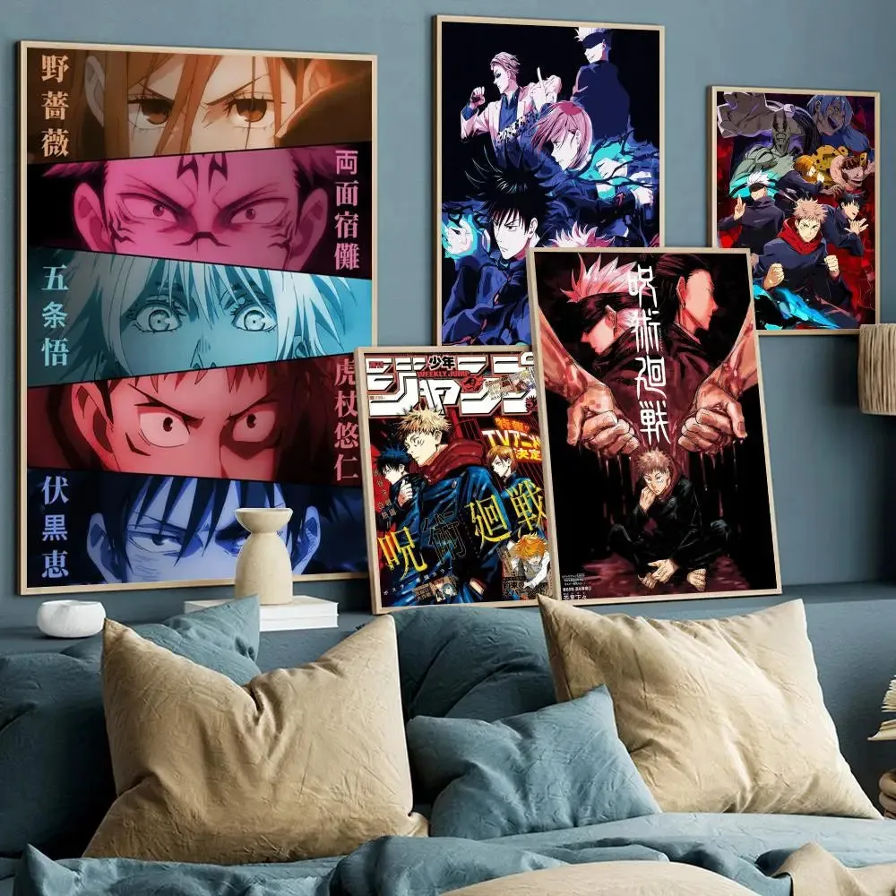 Jujutsu Kaisen Anime Poster - High Quality Wall Decoration