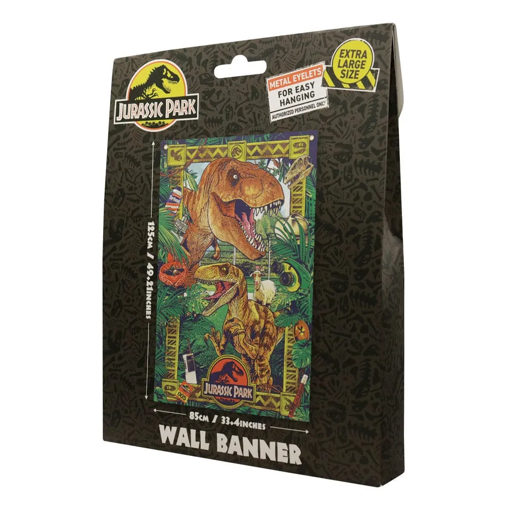 Jurassic Park Wall Banner 125 X 85 Cm