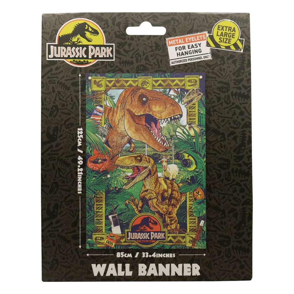 Jurassic Park Wall Banner 125 X 85 Cm