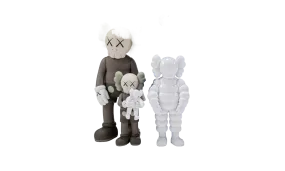 Kaws Family Figures Brown/Blue/White